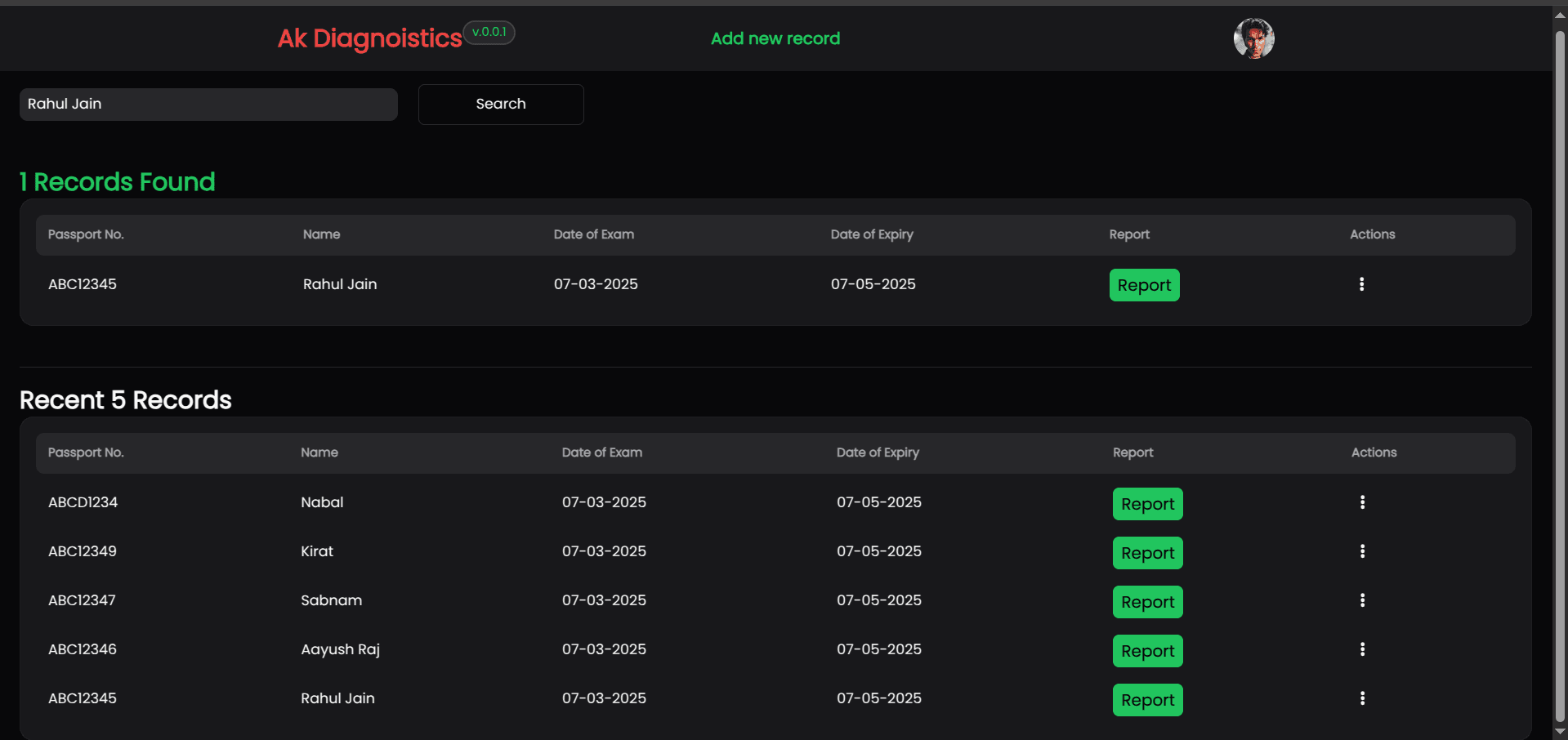 Patho Lab Management System
